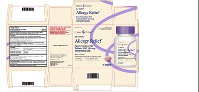 Carton (F T Fexofenadine 180 mg 70ct Carton)